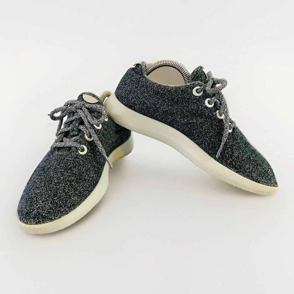 Allbirds Wool Runners Shoes WR W8 Womens Sz 8 Gray Sneakers 0719 NV1 Merino Wool